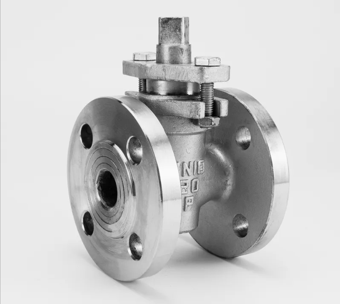 Flanged Sleeve Plug Valve - detail view 1