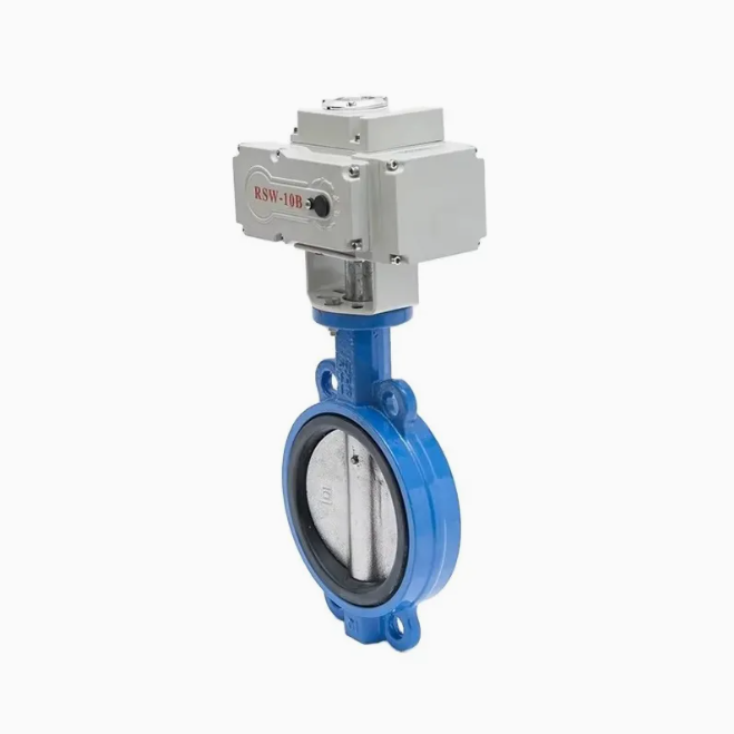 Electric Actuated Wafer Butterfly Valve - detail view 1