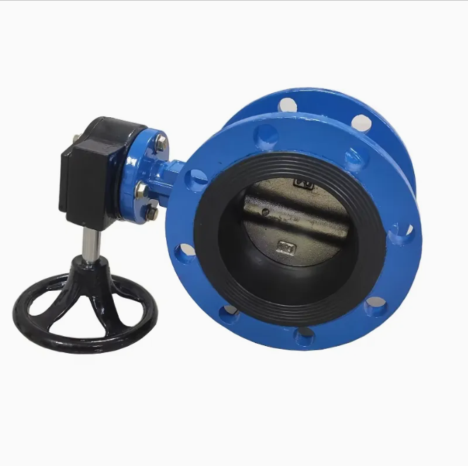 Worm Gear Flanged Butterfly Valve - detail view 2