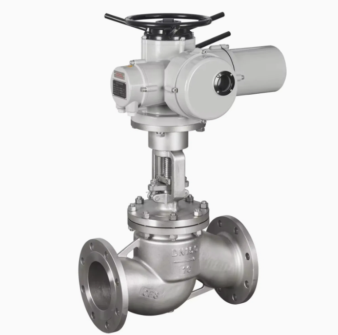 Electric Actuated Flanged Globe Valve - detail view 2