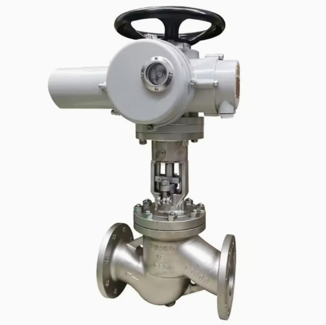 Electric Actuated Flanged Globe Valve - detail view 3