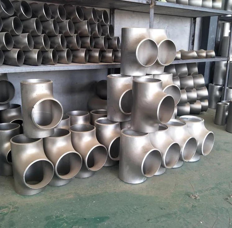 Flanges and pipe fittings production at partner factory