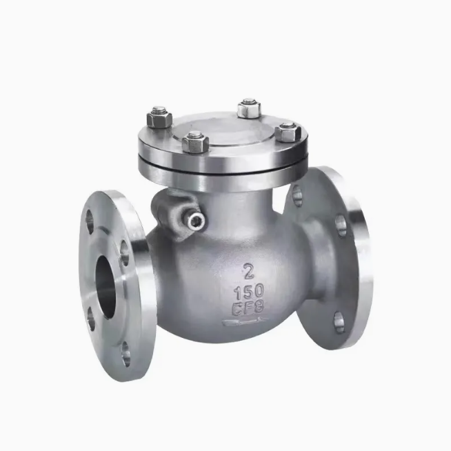 Flanged Swing Check Valve for gas pipeline systems - ZEMTECH GAS