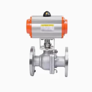 Pneumatic Actuated Flanged Floating Ball Valve for gas pipeline systems - ZEMTECH GAS