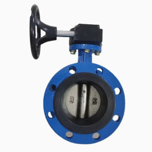 Worm Gear Flanged Butterfly Valve for gas pipeline systems - ZEMTECH GAS