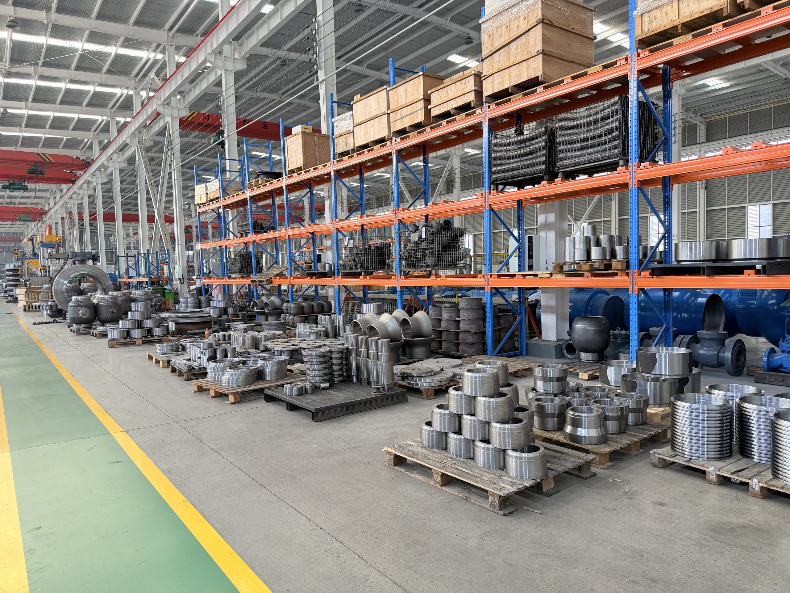 Gas equipment manufacturing workshop